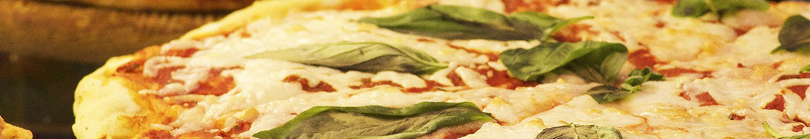 Eating Italian Pizza at Gondola Pizza restaurant in La Mirada, CA.